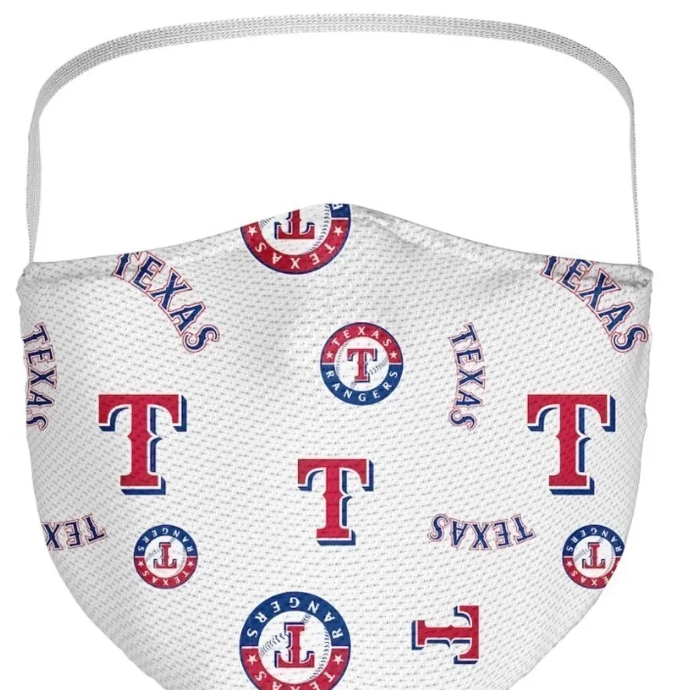 New in Package TEXAS RANGERS Men's Women's Face Covering Mask Masks Set of 3